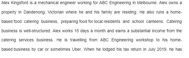 Alex Kingsford is a mechanical engineer working for ABC Engineering in