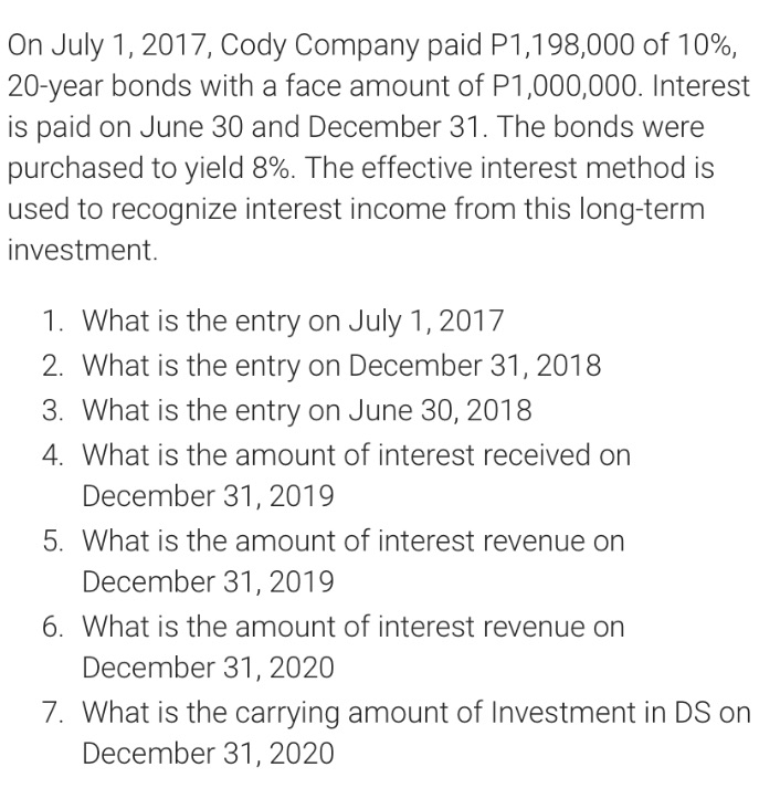 Anyone please help me answer this, with solution and explanation. Thank you!