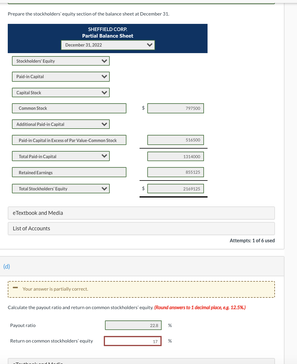 Value 487,500 Retained Earnings 675,000 During the year, the following transactions occurred.
