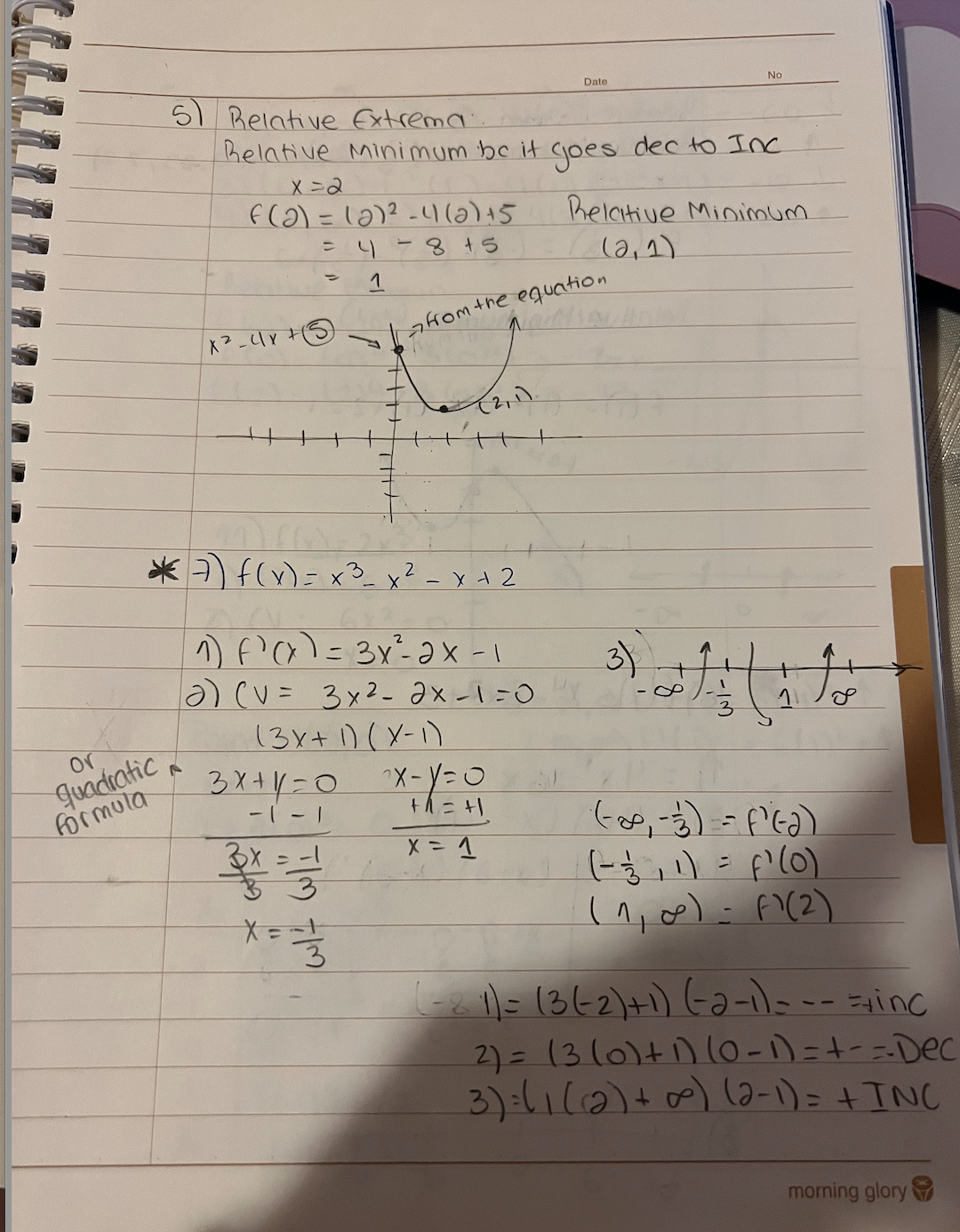 it on paper bc it's really hard to understand when is written