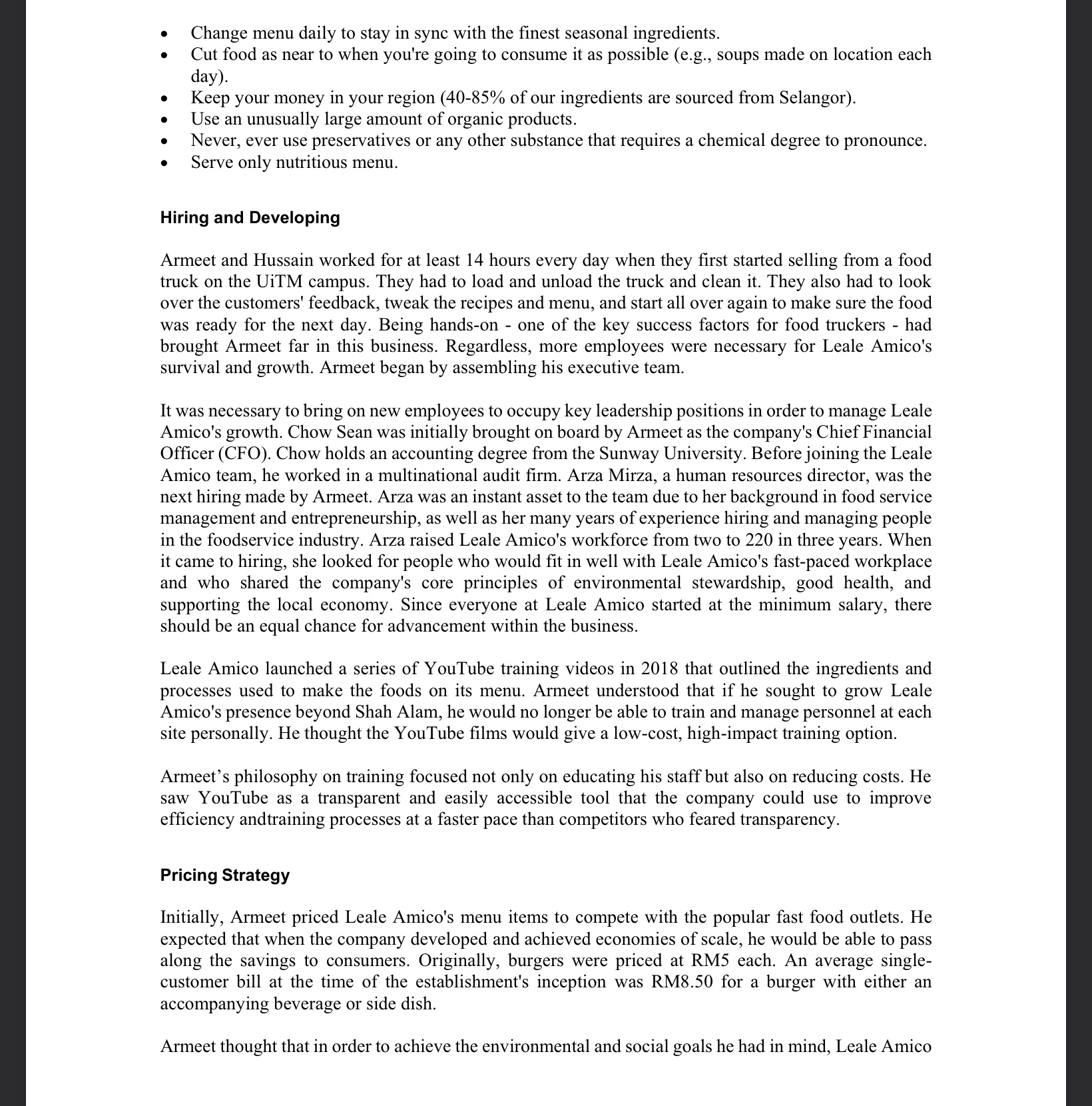 Dalbir in 2014. By May 2019, Leale Amico operated as a lucrative