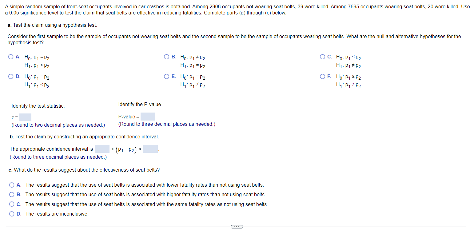 a lot of problems to get the correct results. A study was