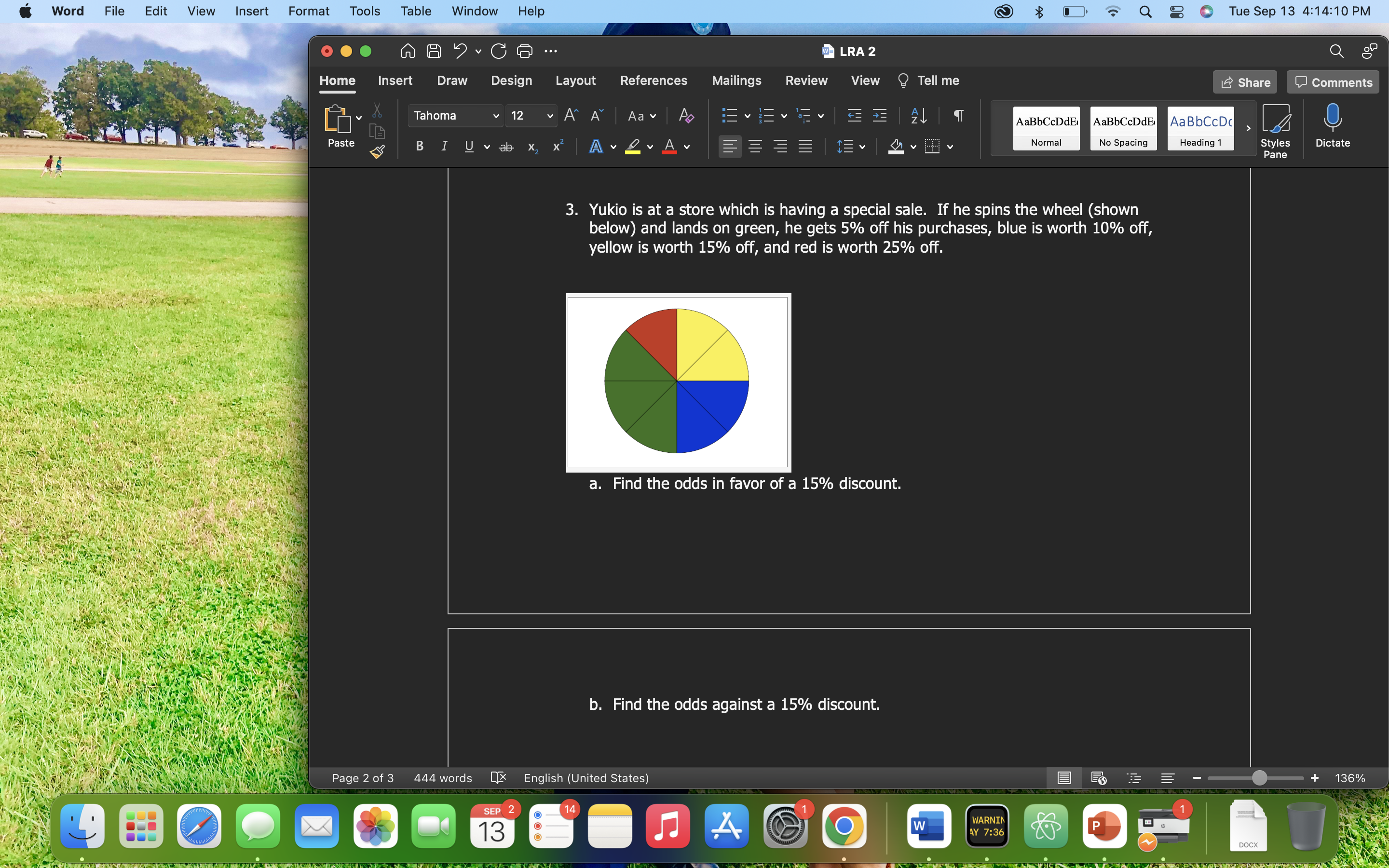  Word File Edit View Insert Format Tools Table Window Help 8