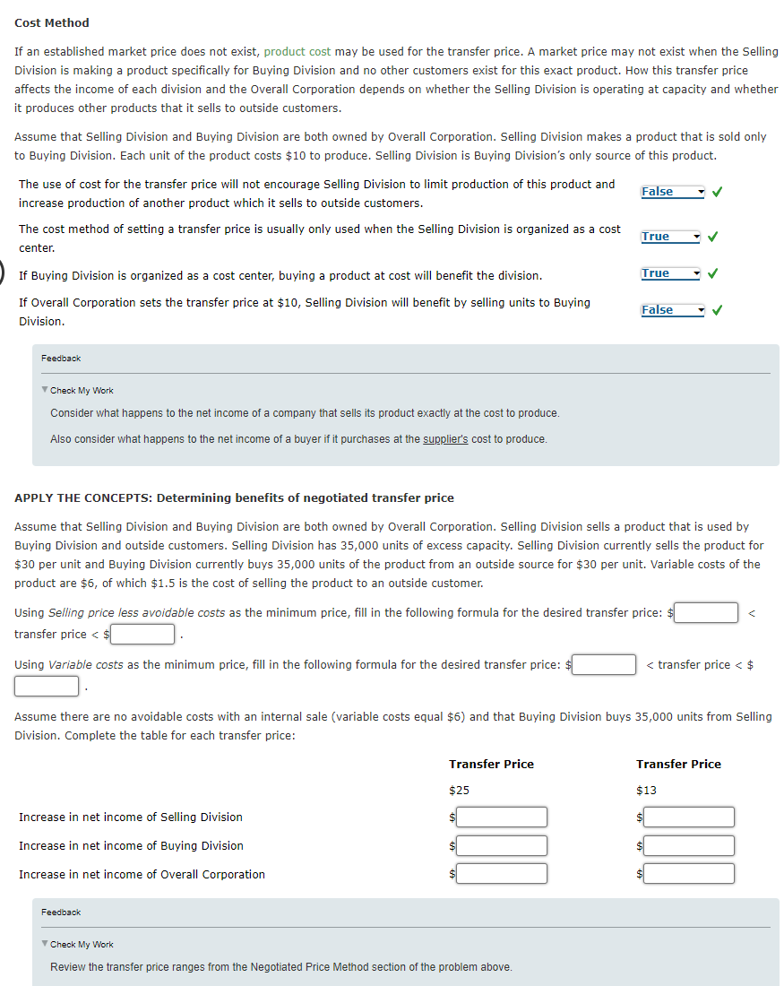 happens, a price must be set for the product. This price is