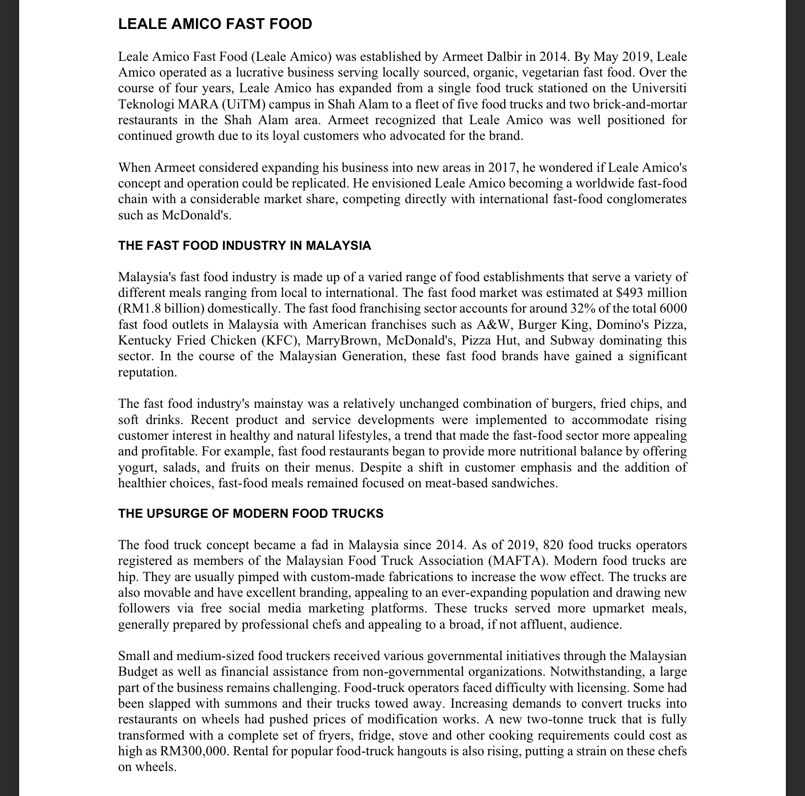 What are the issues in this case study and the solutions for