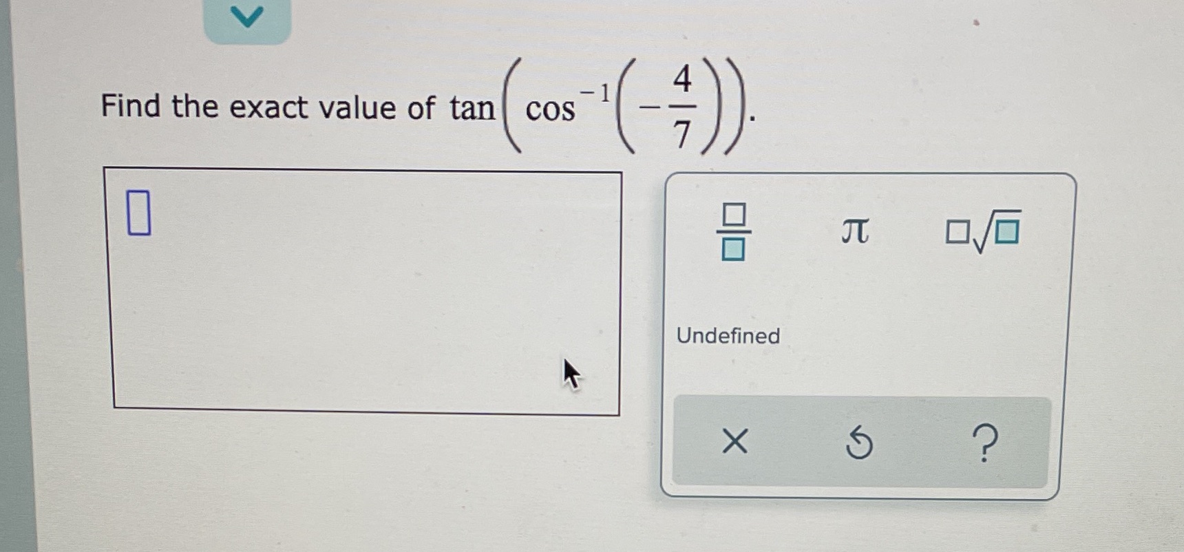 Please write the answer in fraction form and do not put it