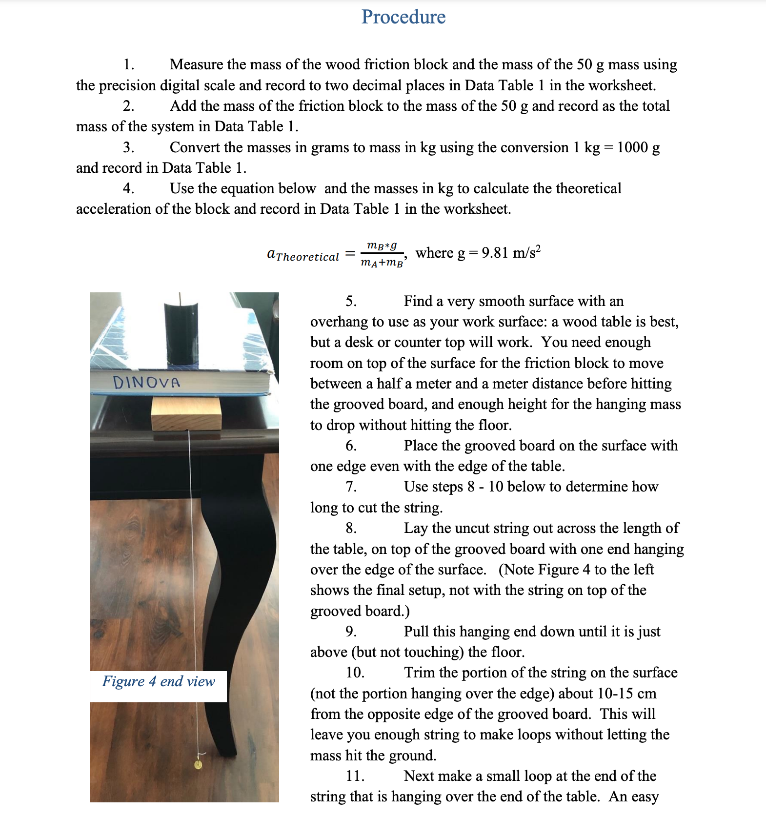 At the opposite end of the table is a grooved board with