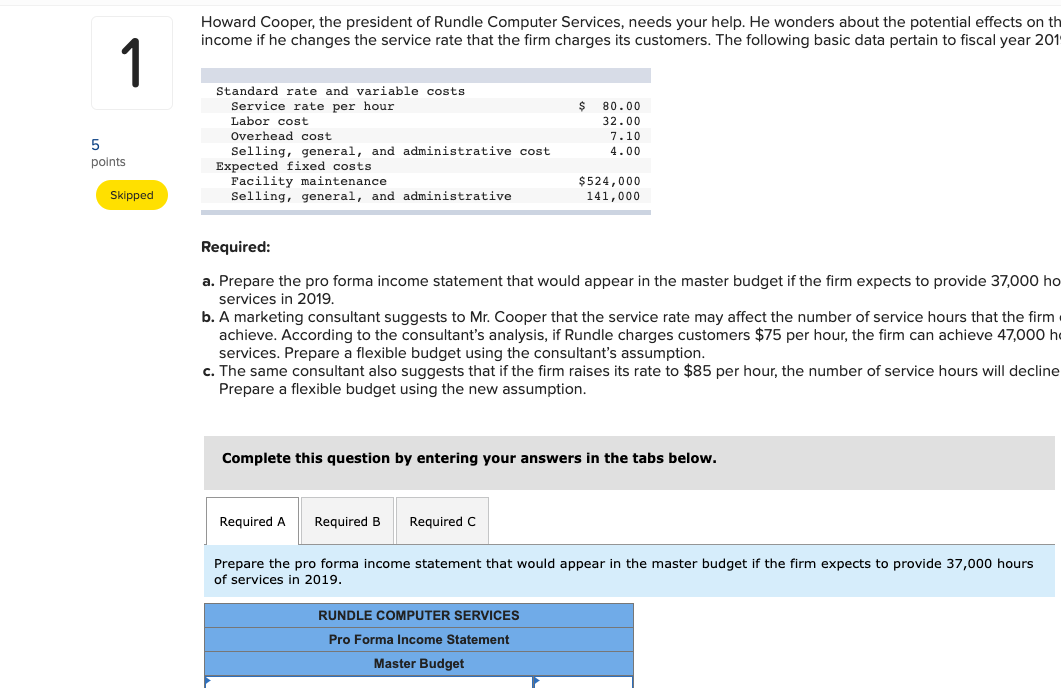 HELLO I NEED HELP WITH THIS QUESTION PLEASE Howard Cooper, the president