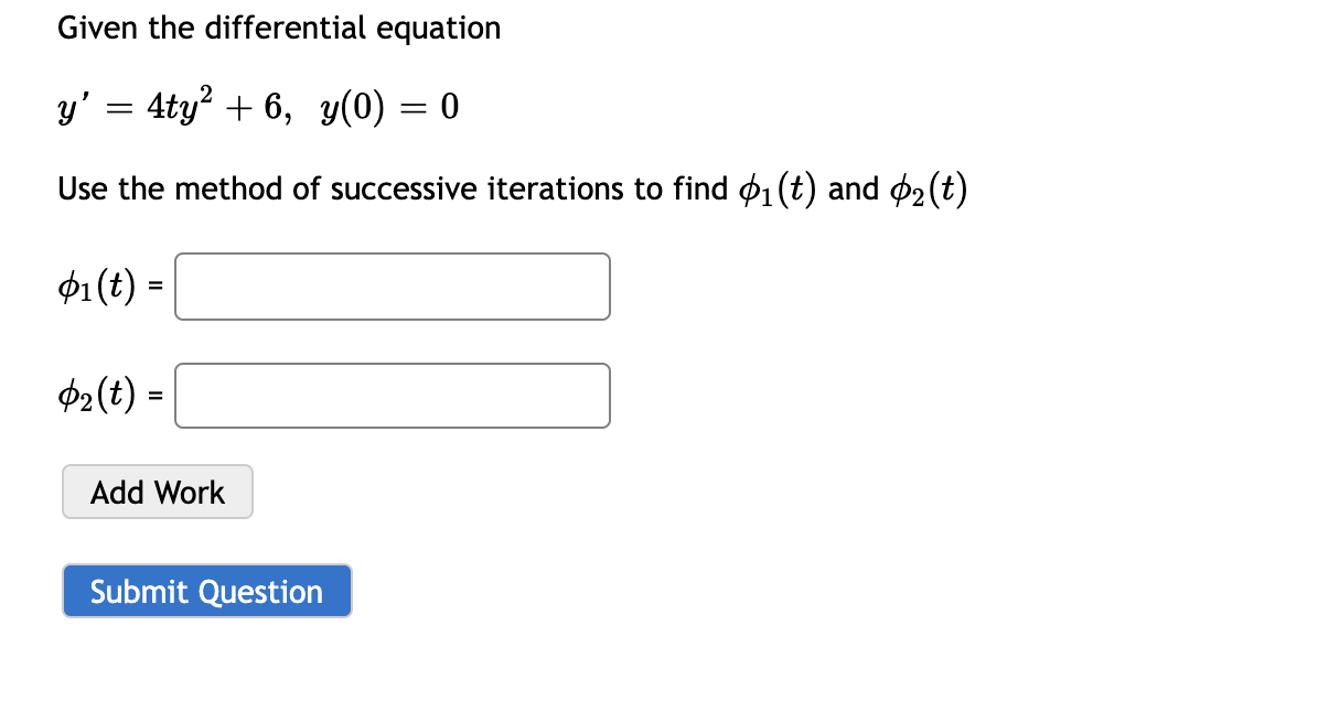 compute the approximate y-values y(0.4) and y(0.8), of the solution of the