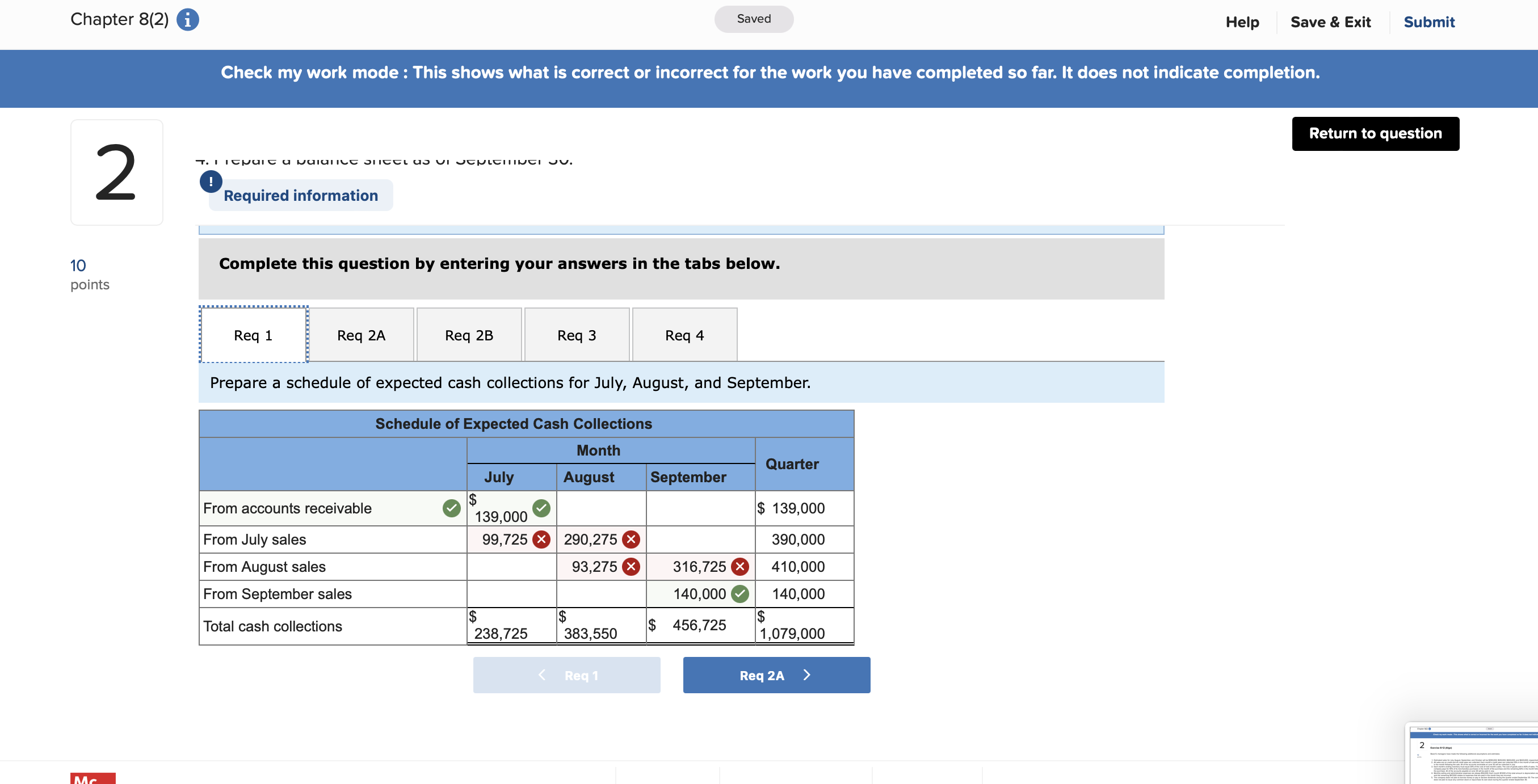 my work mode : This shows what is correct or incorrect for