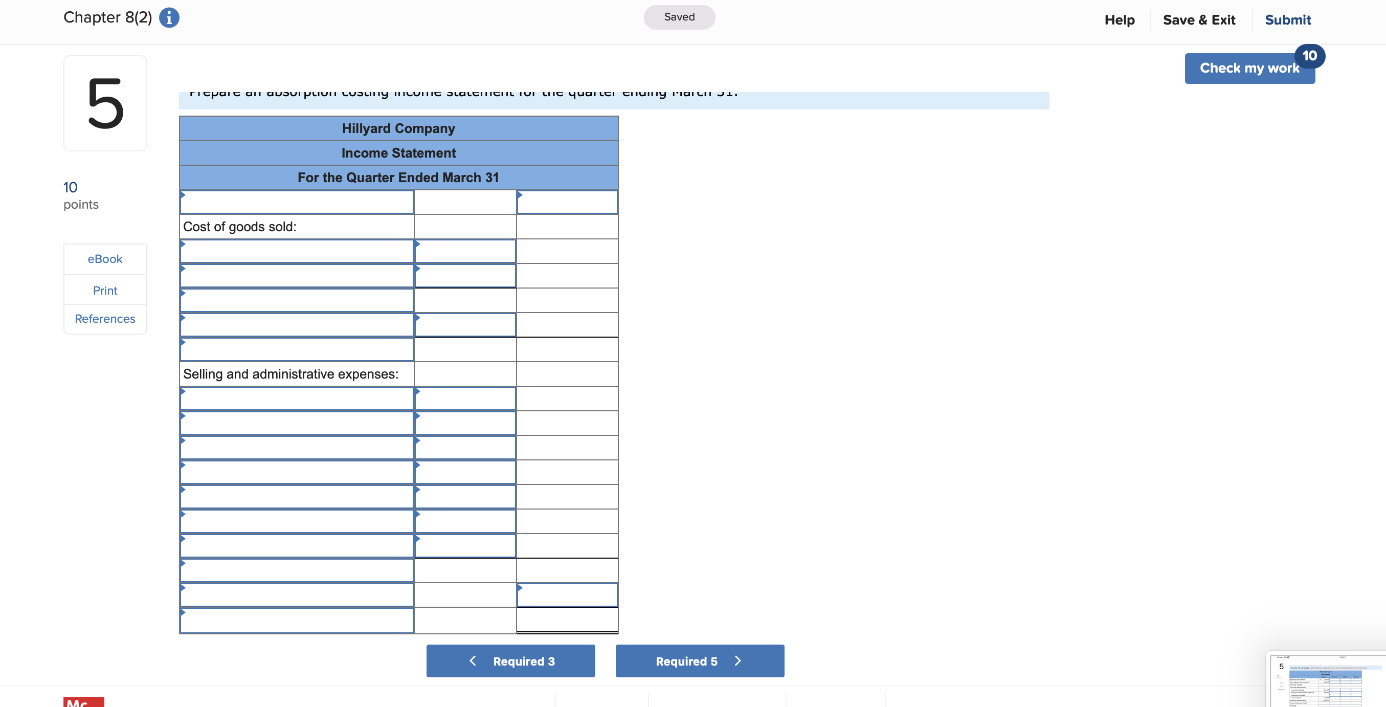 sales are collected 35% in the month of sale and 65% in