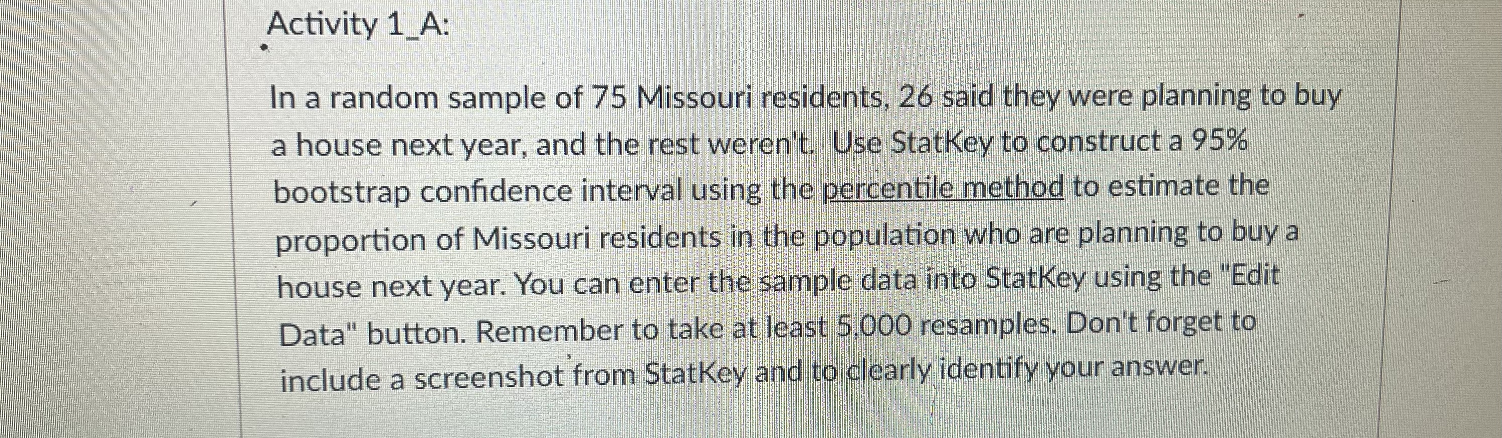 construct a 95% confidence interval to estimate the mean commute distance in