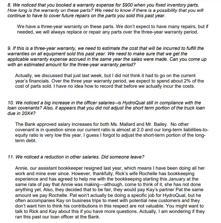 extend beyond their current maintenance customers so they went ahead with the