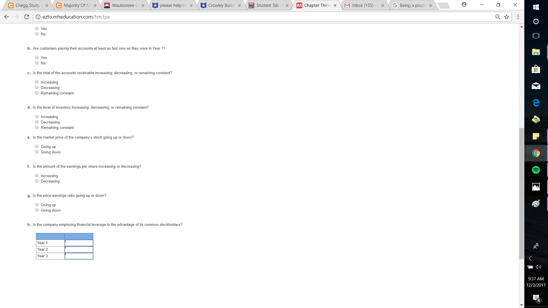 question Being a pludem inyestm. Abigail Lynch aiways irwesiigaies a company ihprgughiy