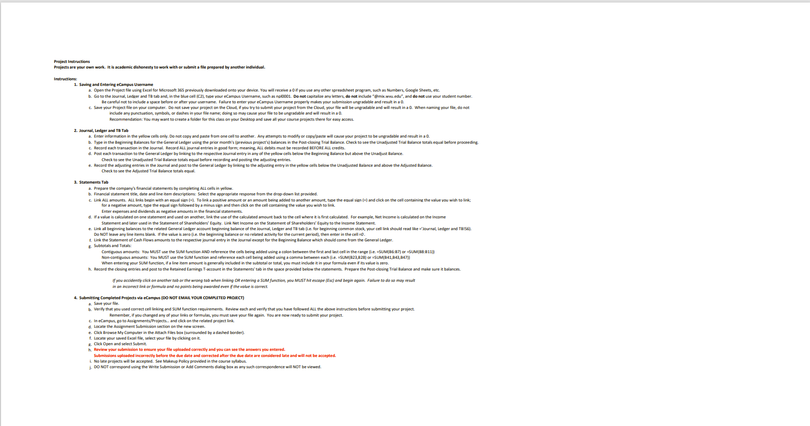 Can anyone help solve this Project Instructions Projects are your own work.