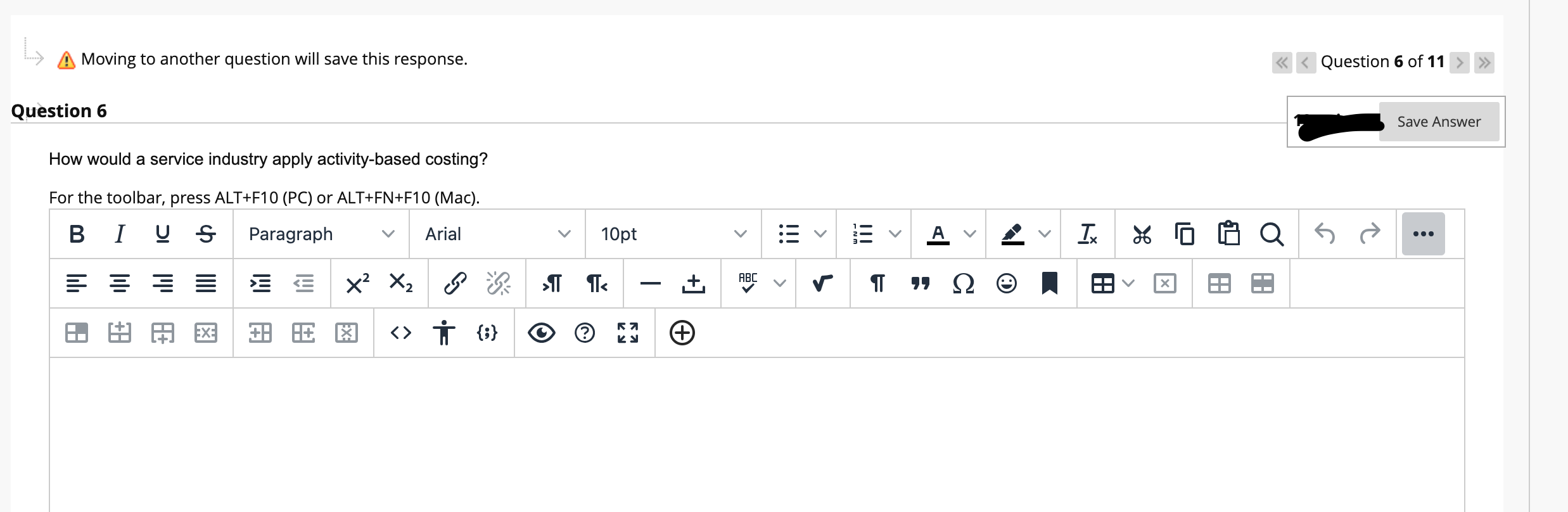 need in order to change from traditional to ABC costing? What are