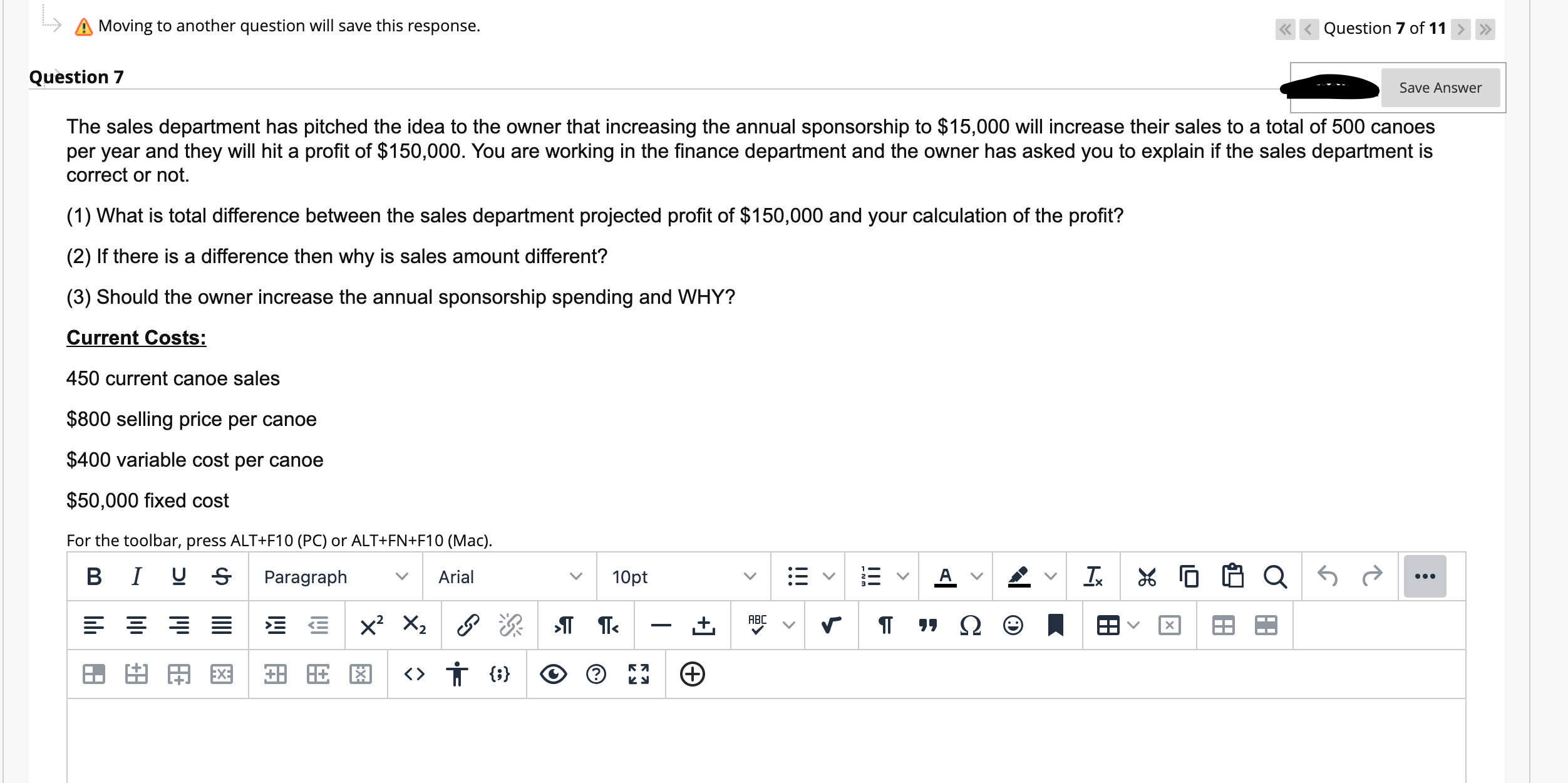 the limitations to activity-based costing? For the toolbar, press ALT+F10 (PC) or