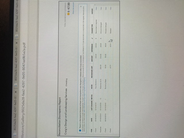 Your client has called because the beginning balance on their bank reconciliation