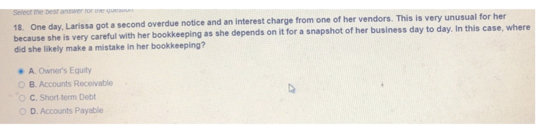 I need help please. Please give me correct answer and explanation thank