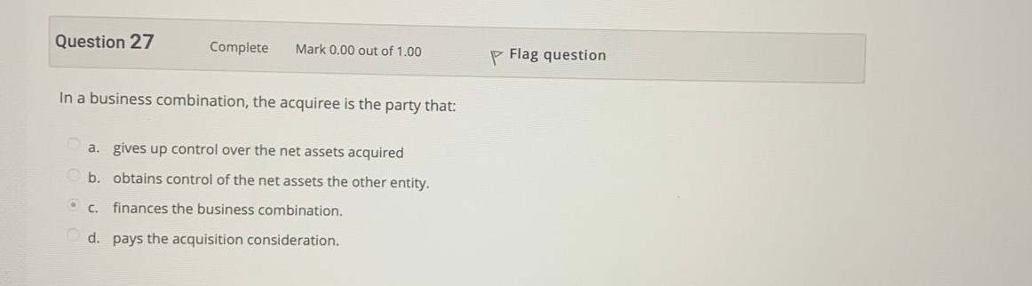 c. The nature of the change. d. The amount of the adjustment