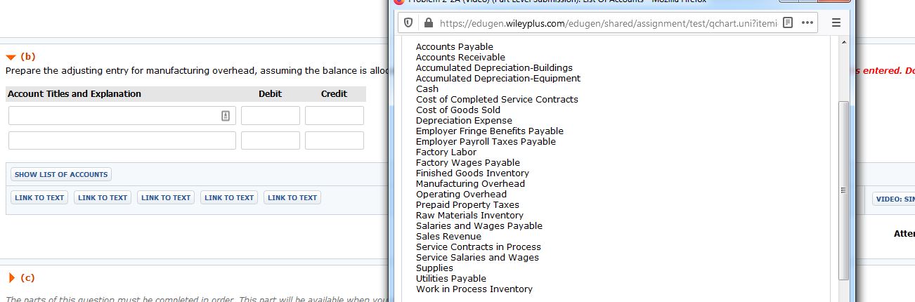 with job cost sheets pertaining to unfinished work. Post each to the