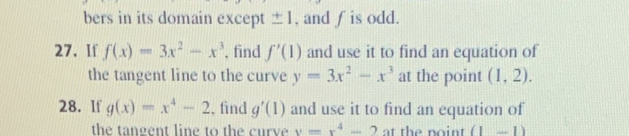 Please do 27 bers in its domain except # 1, and f