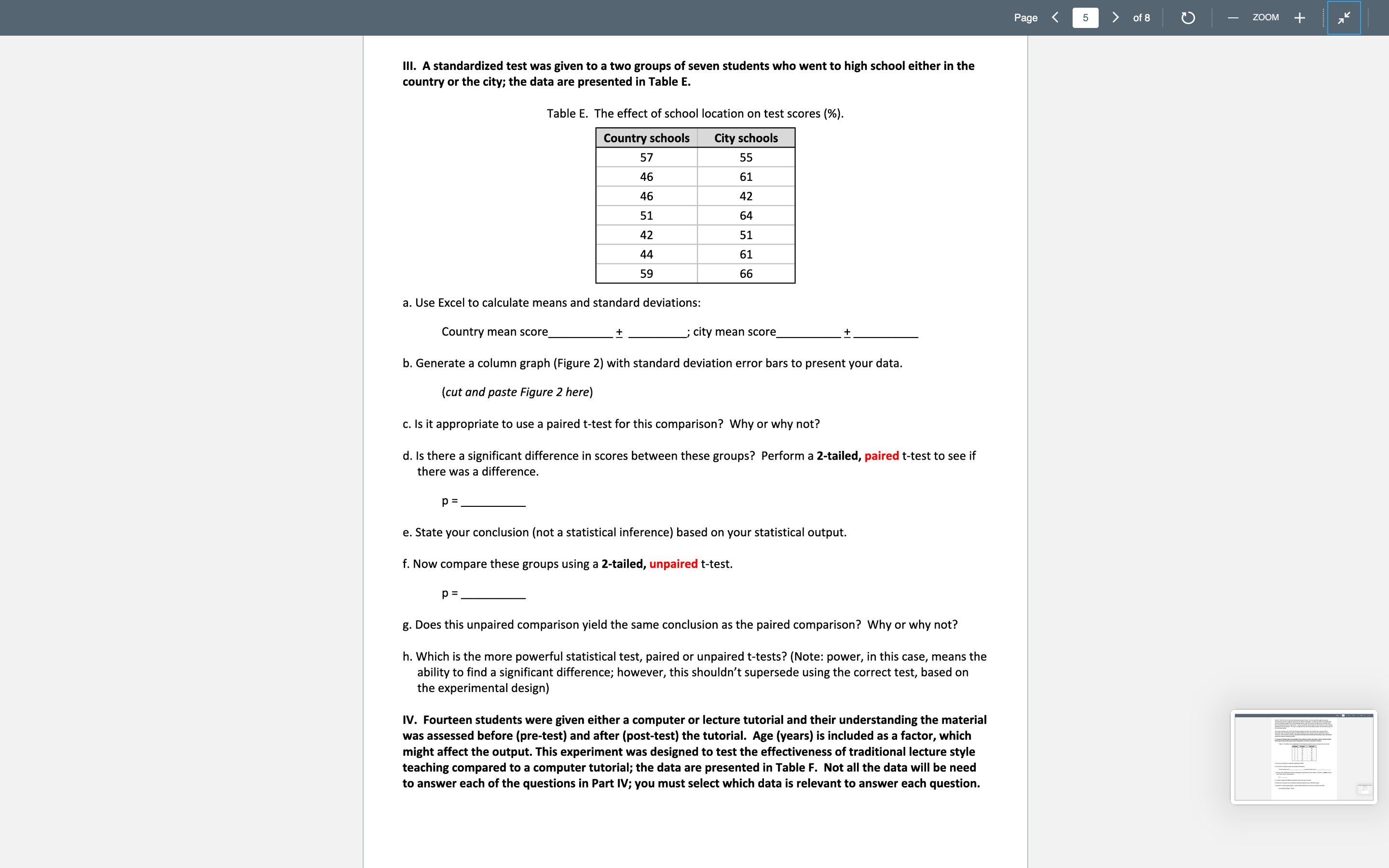 NOT be turned in. However, make sure your lab instructor checks your