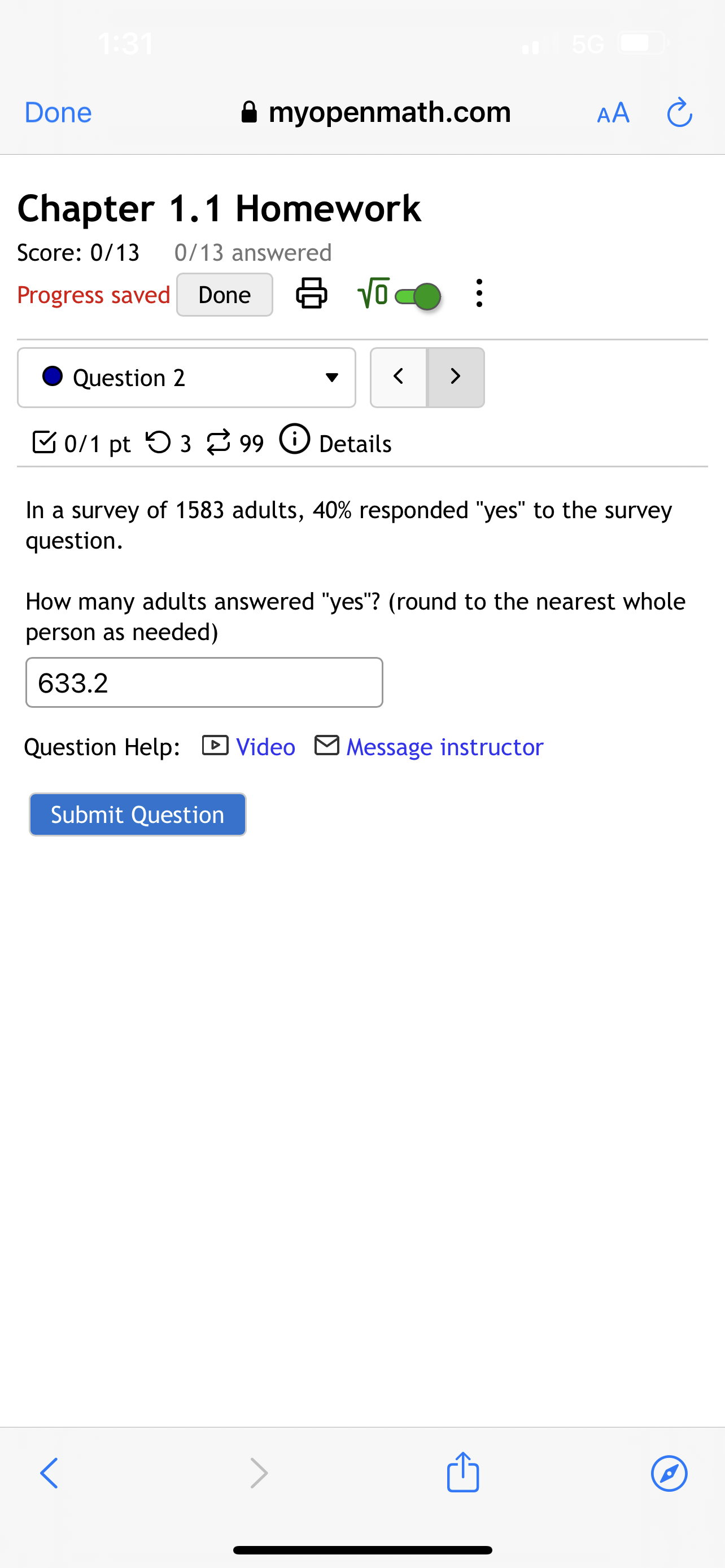 0/21 answered Progress saved Done EB] 'l'' 0 Question 1 v B