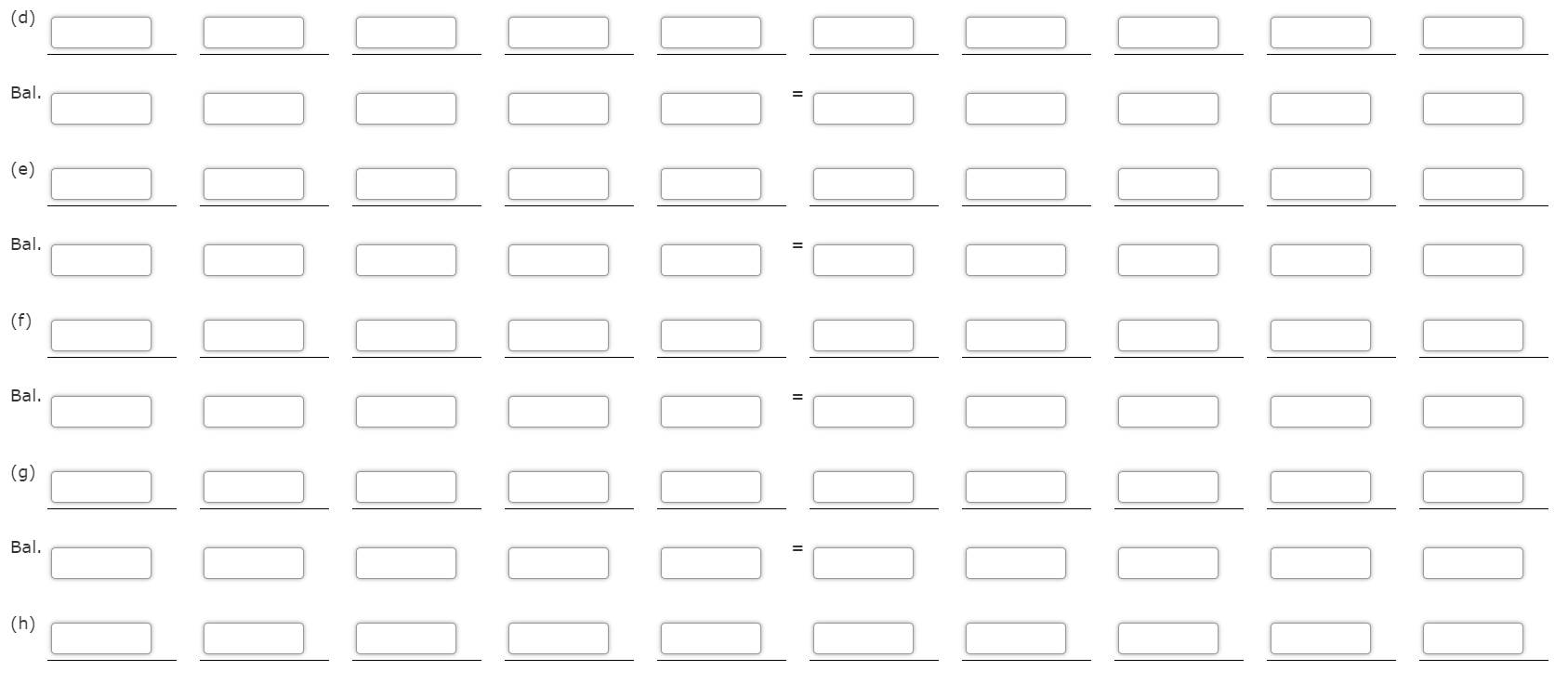 Equipment Liabilities Accounts Payable Owner's Equity S. Lyon, Capital S. Lyon, Drawing