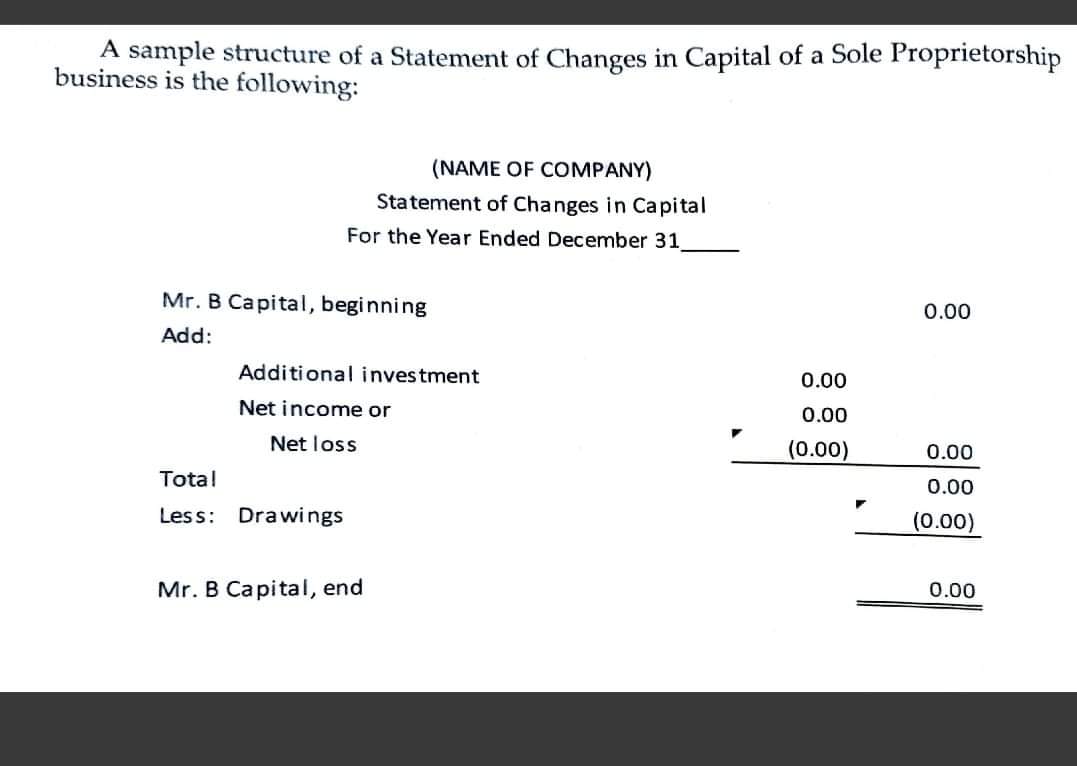 I will attached my questions. A sample structure of a Statement of