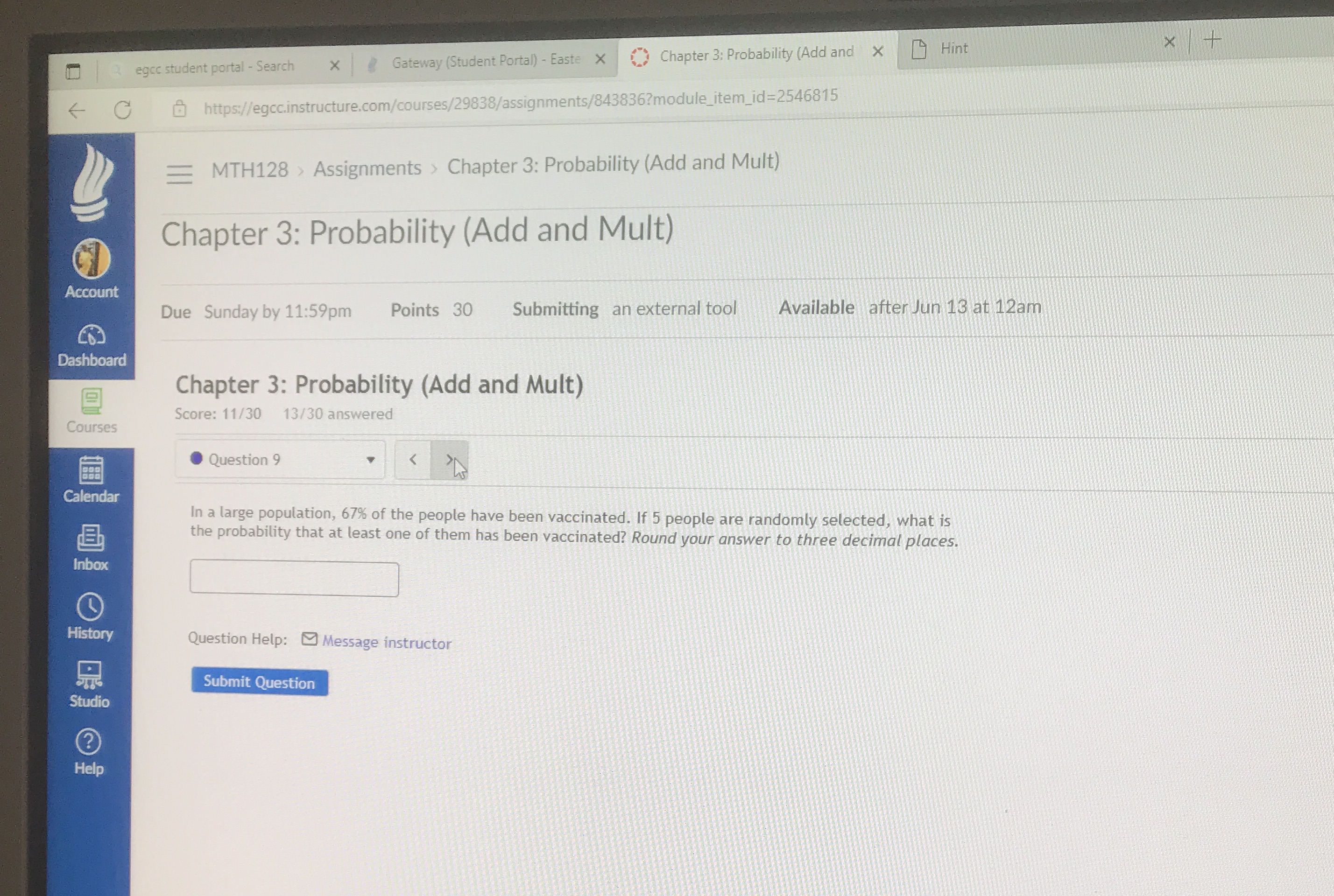  E MTH128 > Assignments > Chapter 3: Probability (Add and Muif)