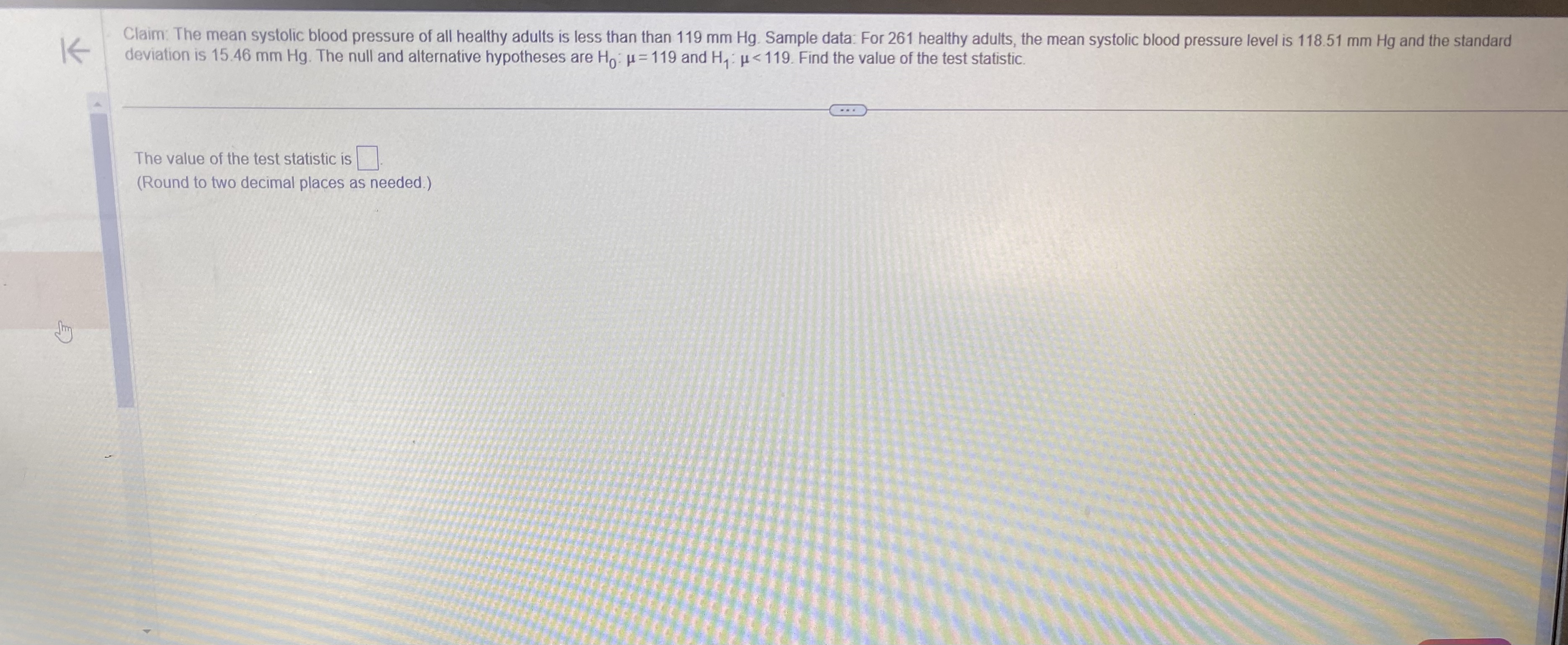 "at least 60% of adults vote," which of the following is the