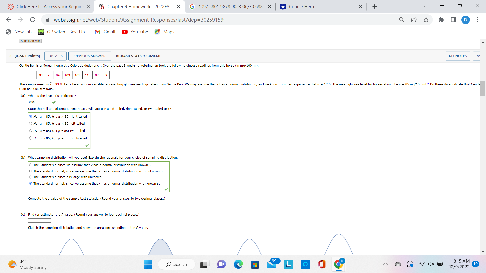 ANSWERS BBBASICSTAT8 9.2.014.MI.S. Pyramid Lake is on the Paiute Indian Reservation in