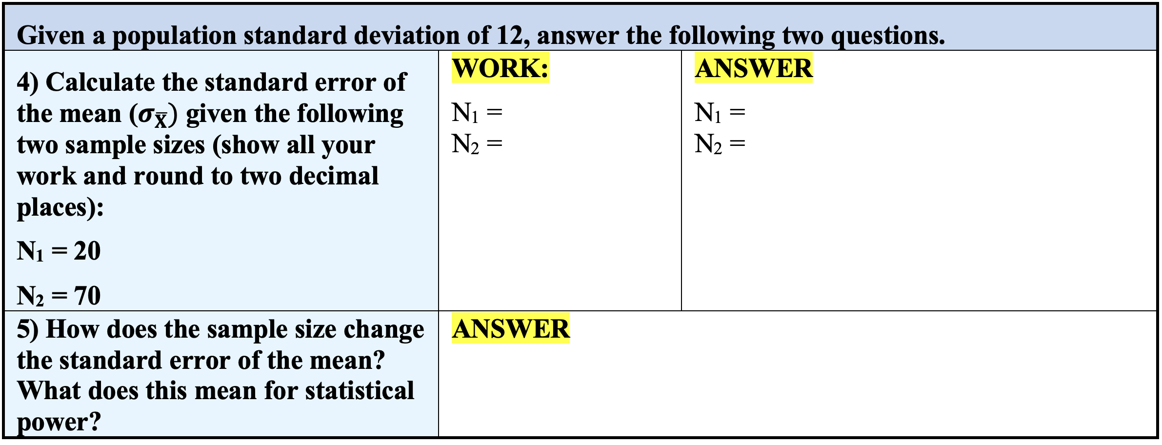 size changes? What must be computed to determine to? ANSWER 3. Henry