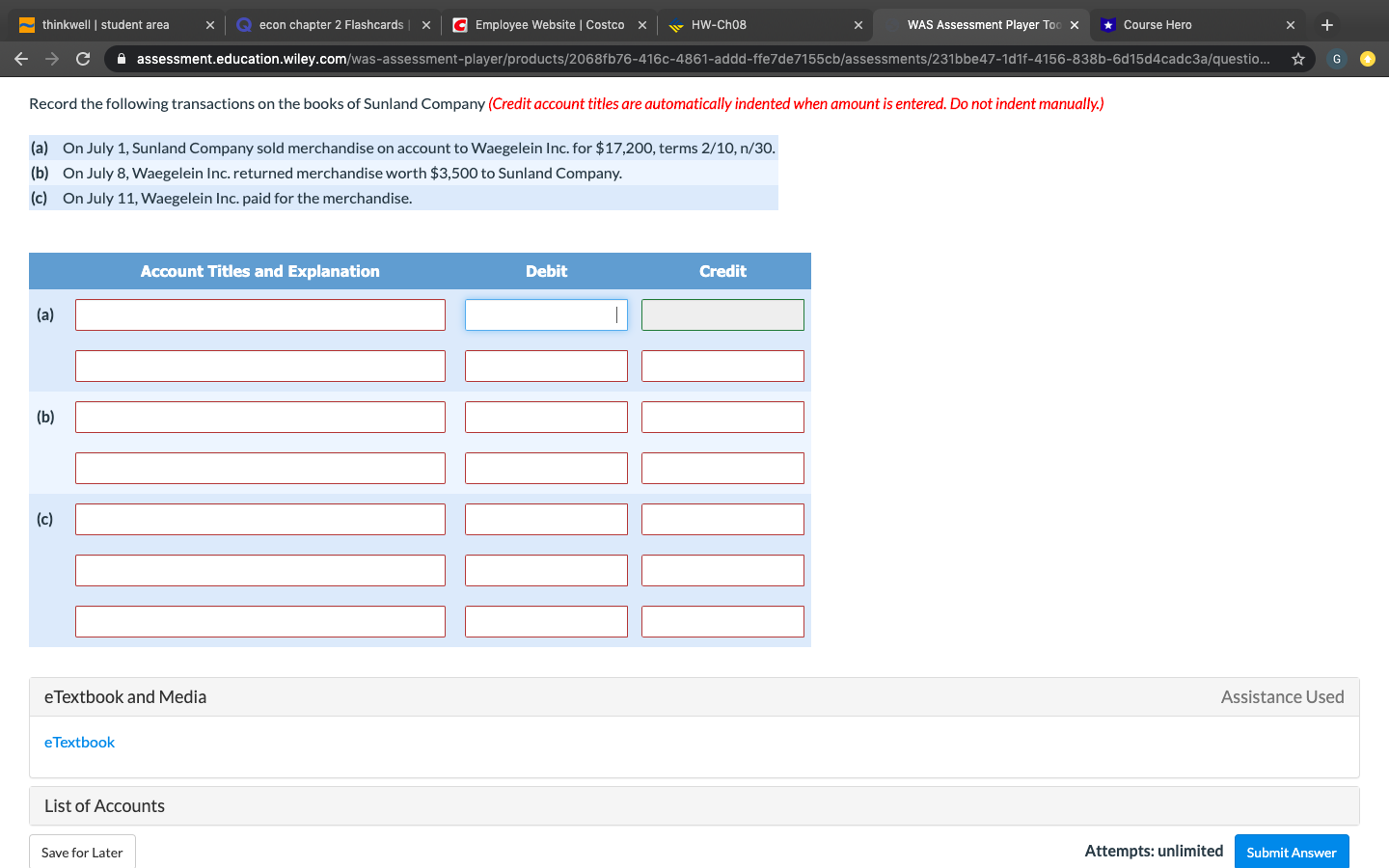 thinkwell | student area X Q econ chapter 2 Flashcards |