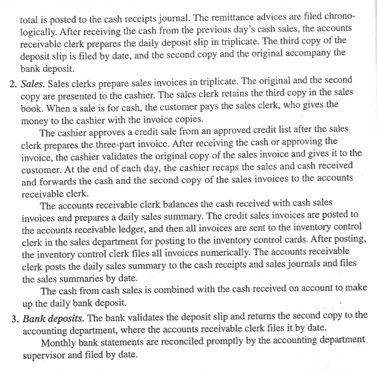 be based on your assessment of whether there is adequate segregation of