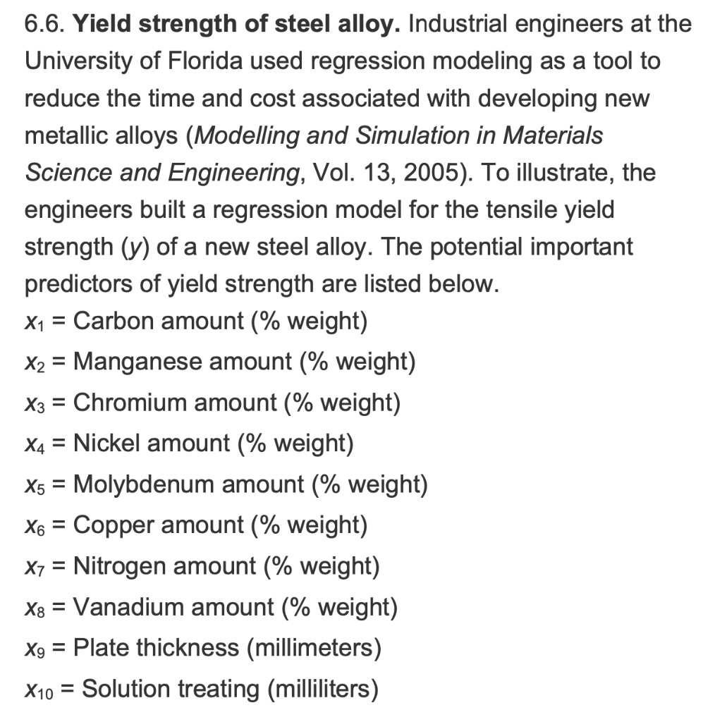 regression in order to search for a parsimonious set of predictor variables.