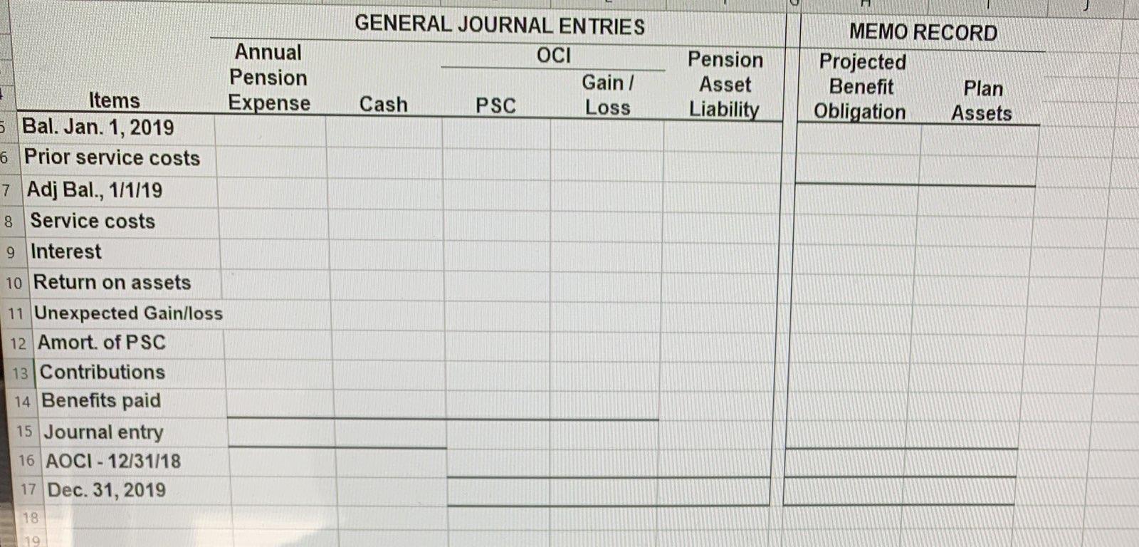 the worksheet. it does not include all criteria on worksheet. The following