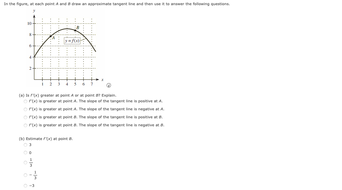 of g(x) at x = -1. (Let x be the independent variable