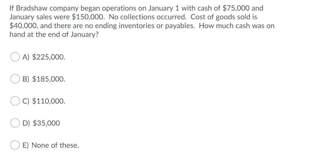 of these. C) E) mixed cost.