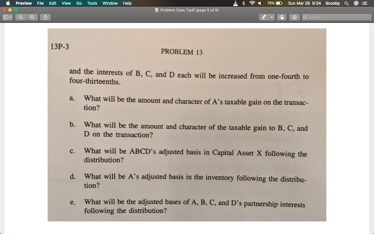 60 100 Capital Asset X 100 260 $400 $600 [Table continued on
