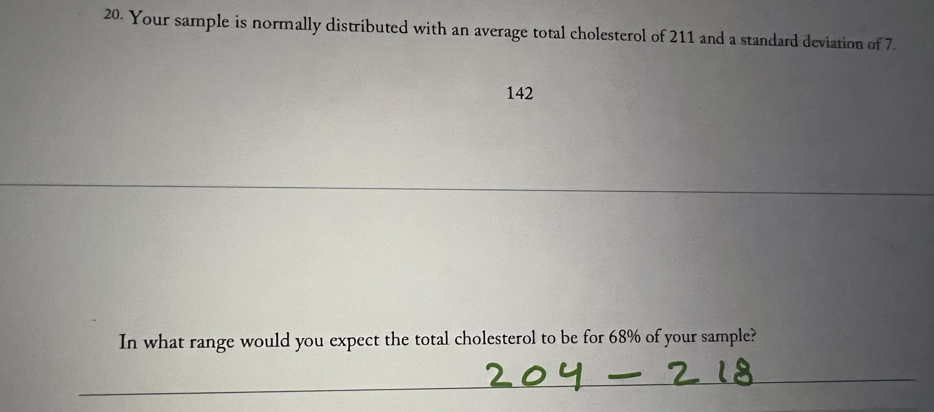Can you explain how to get this answer from my practice questions?