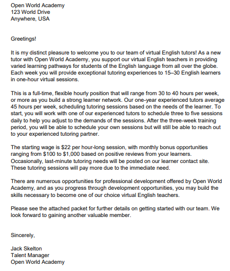 To begin the process of understanding the options, you will analyze each