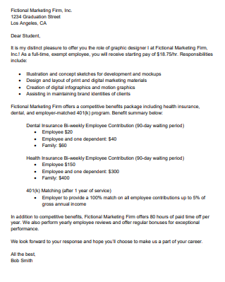 offer you the role of assistant teacher for grades 2-4! You will