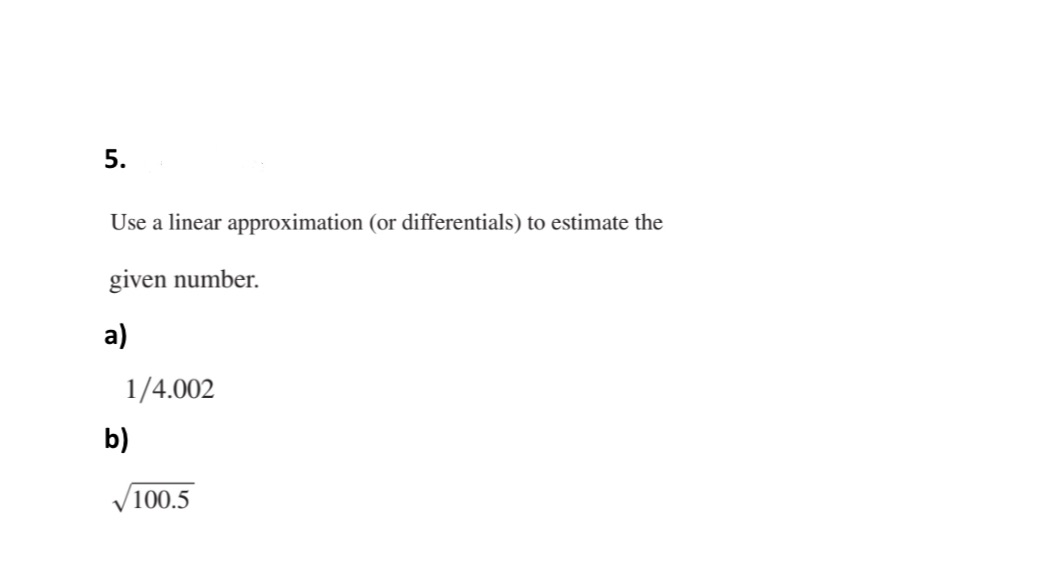 Please answer in paper, it's hard to understand when typed it out.