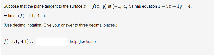 2:2 at which vector 11 = (20, 81 1) is normal to