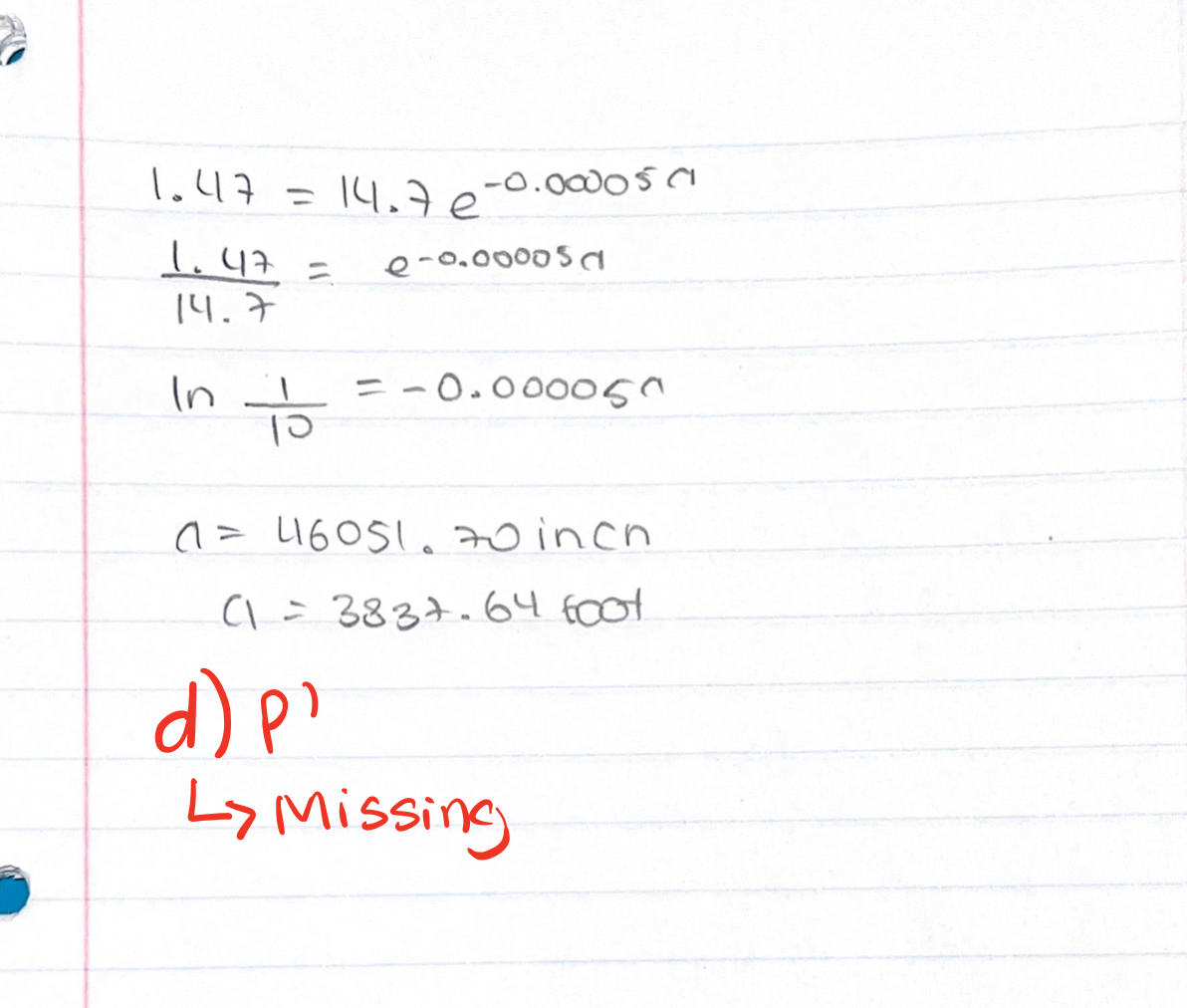 get it. 36. Atmospheric Pressure. Atmospheric pressure P at altitude a is