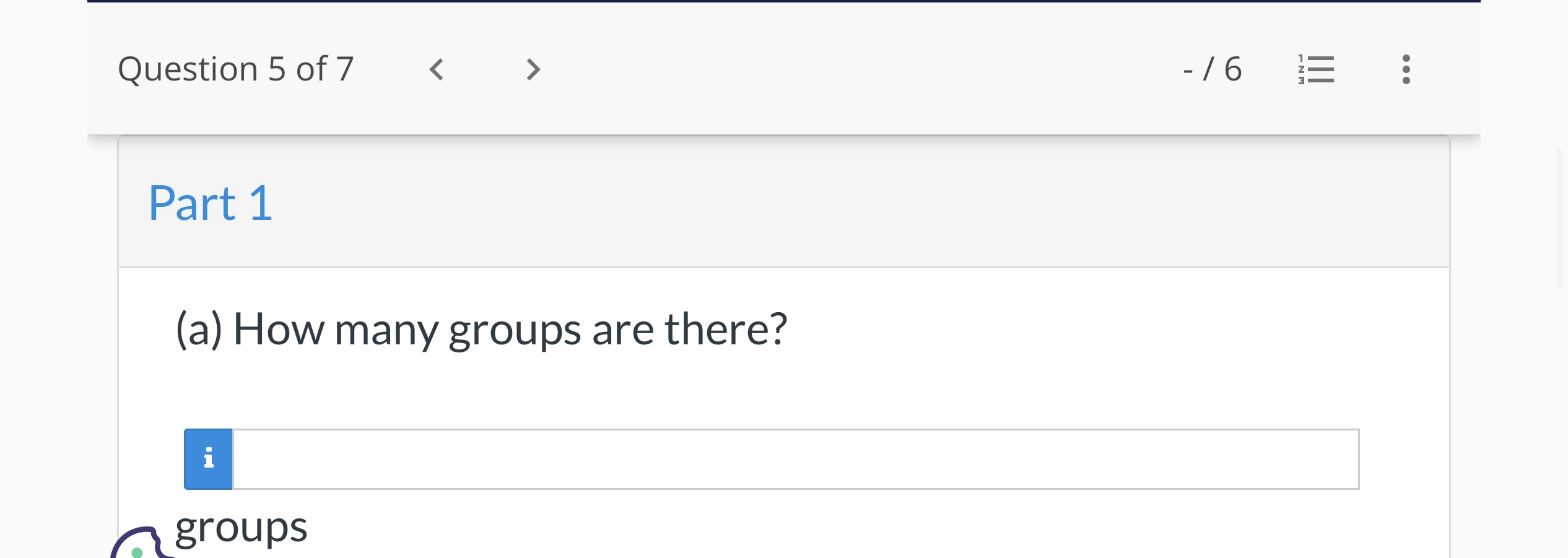 test to compare means is given. Source DF SS MS F Groups