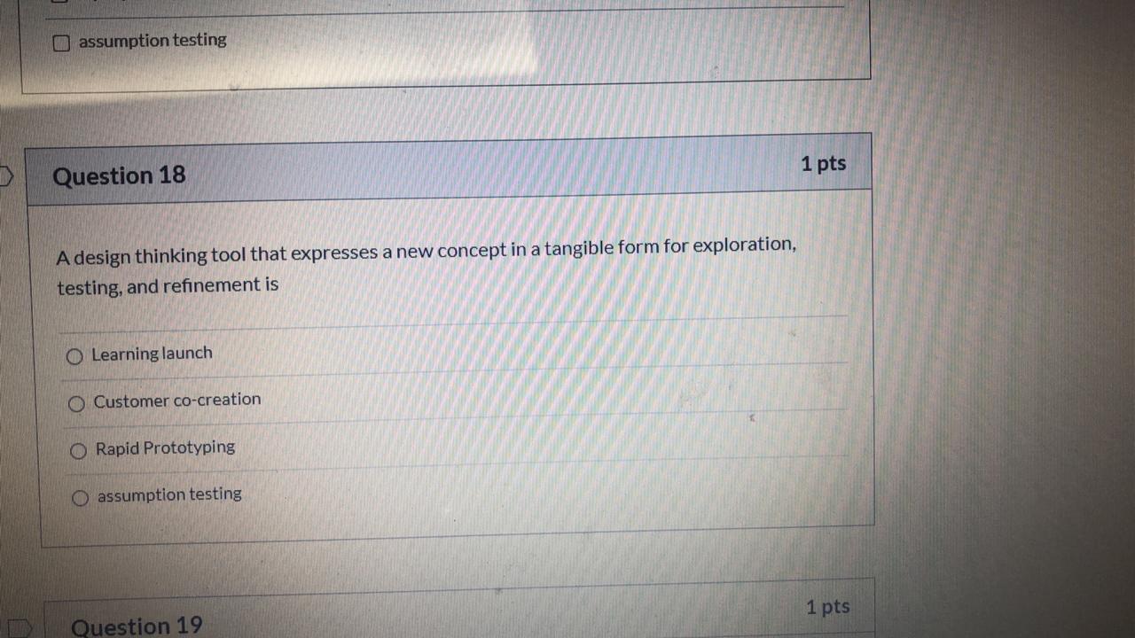 of time, to test key assumptions with market data Learning launch customer