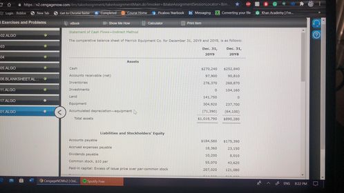 answer the question \fIncrease in pronged expenses payable; Notooth Flow from operabing